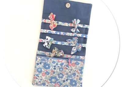 pochette à barrettes