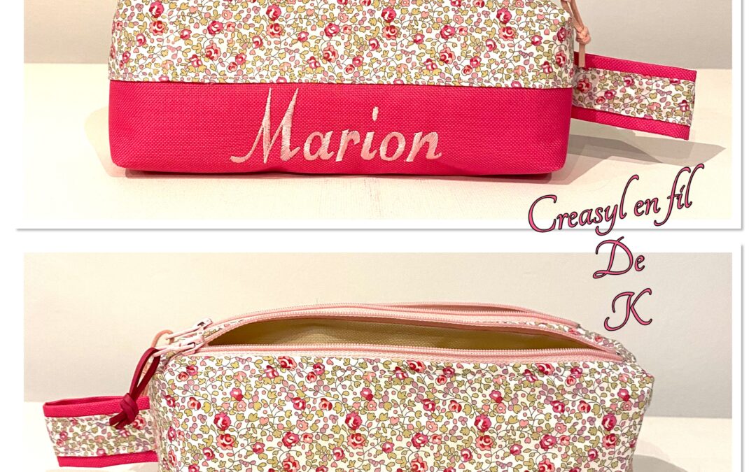 Trousse scolaire liberty of london Eloise rose