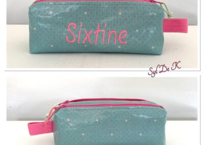 Trousse scolaire Coton ciré Sixtine